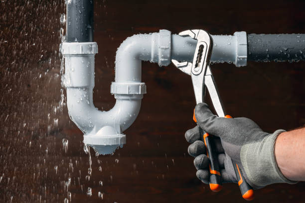 Professional Pipe Repair technician working in Hamilton, NY